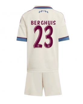 Ajax Steven Berghuis #23 Maglia Gara Terza Repliche 2025-26 Bambino Maniche Corte